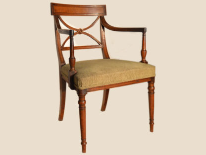 George-III-mahogany-Desk-Chair