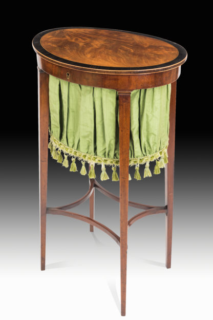 George-III-oval-mahogany-work-table