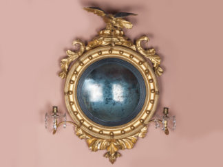George-III-giltwood-Convex-Mirror