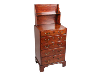 A-Rare-George-III-Mahogany-Chest-of-Drawers