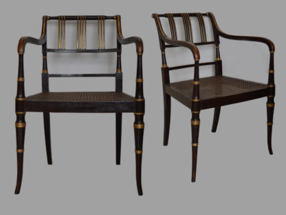 A-pair-of-George-III-Armchairs