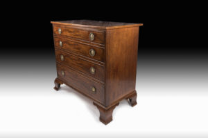 George III Chest of Drawers Sheraton Period c.1790 angle front right