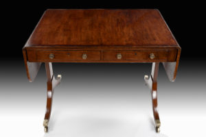 Elegant-George-III-Sofa-Table-in-plum-pudding-mahogany