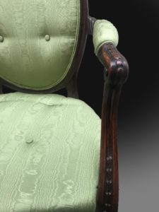 George III Hepplewhite Period Armchairs 3