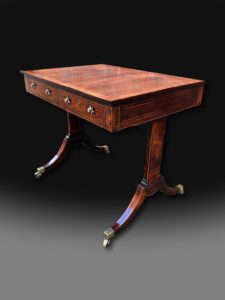 rosewood centre table angle front right
