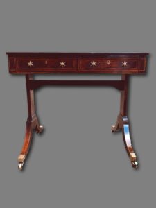 rosewood centre table angle front