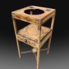 Decorative and unusual Regency painted washstand