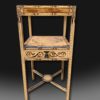 Decorative and unusual Regency painted washstand