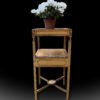 Decorative and unusual Regency painted washstand