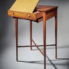 Writing Desk full piece angle front right drawer unfolded