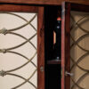 Sideboard right door slightly open