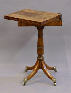 Rosewood Games Table open