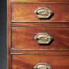 Bow Fronted Chest Drawers top left close up