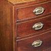 Bow Fronted Chest Drawers top left angle front right
