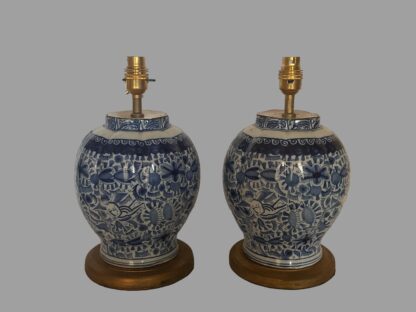 air of 18th century Delft vases