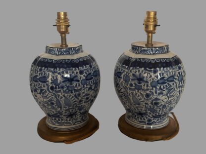 air of 18th century Delft vases