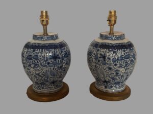 air of 18th century Delft vases