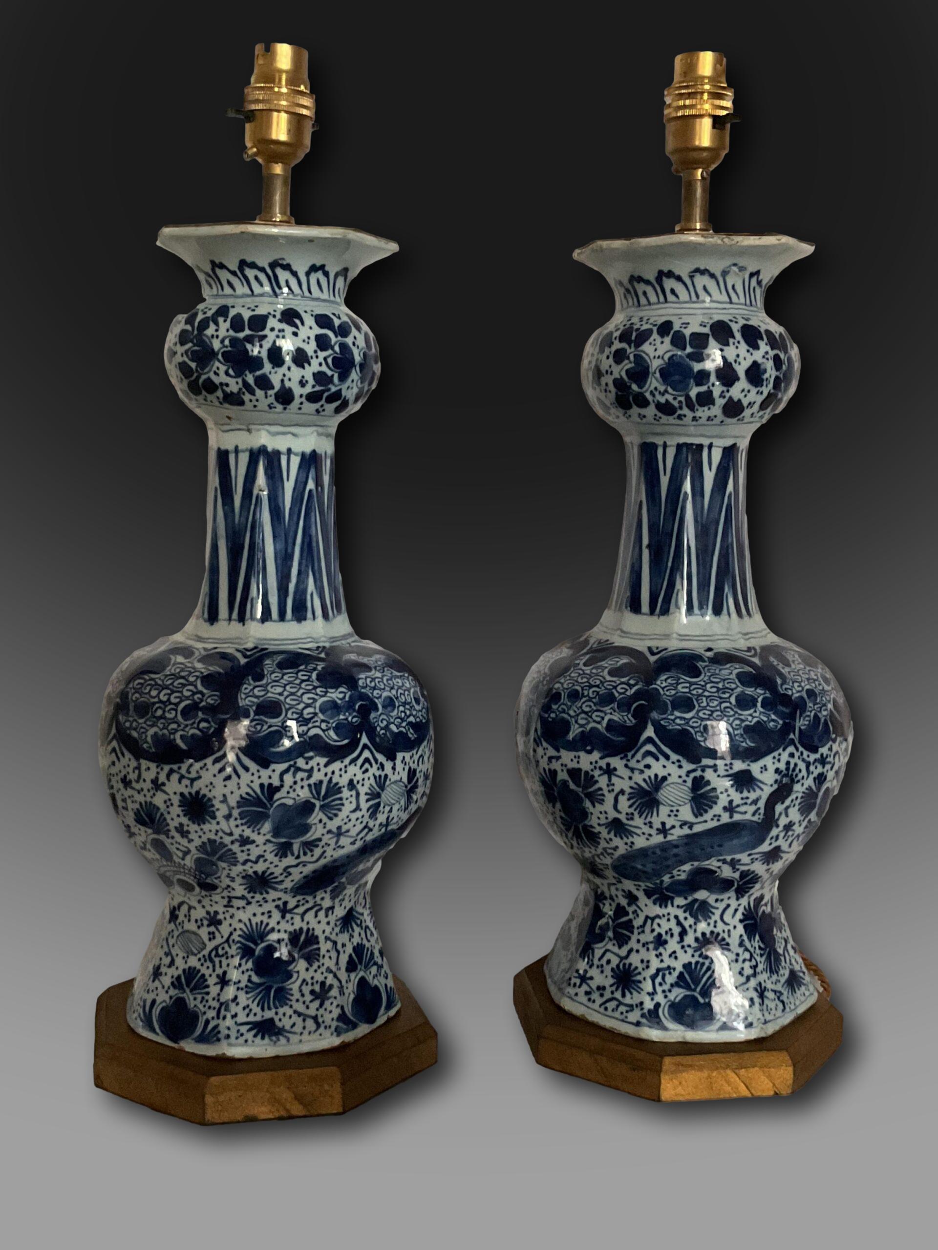 Delft lamps